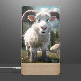 Lampa Roztomilá animovaná koza