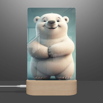 Lampa Roztomilý animovaný ľadový medveď