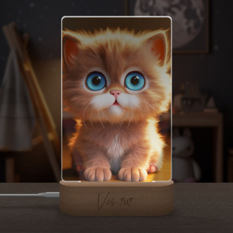 Lampa Roztomilá animovaná kočka 1