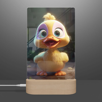 Lampa Roztomilá animovaná kačica