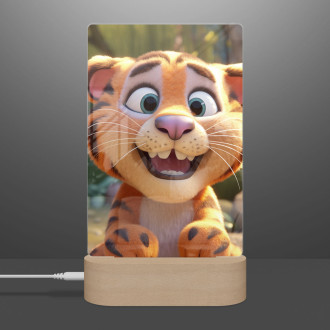 Lampa Roztomilý animovaný tiger 1