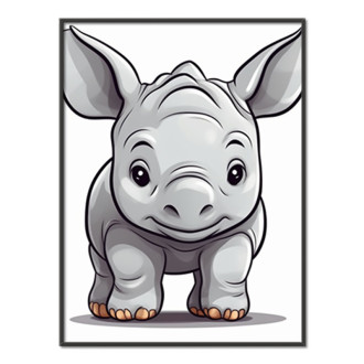 Kreslený Nosorožec