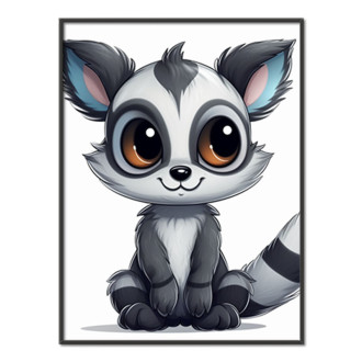 Kreslený Lemur