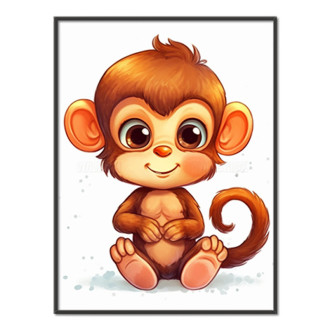 Kreslená opica