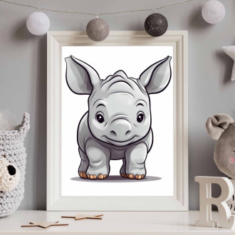 Kreslený Nosorožec