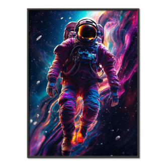 Astronaut letiaci vesmírom