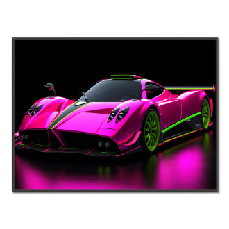 Neon Pagani Zonda C12