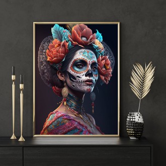 Día de Muertos žena 3