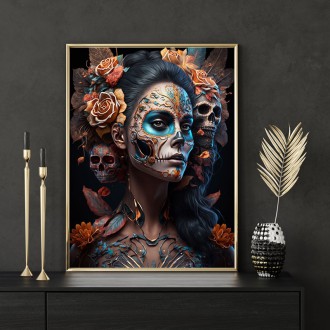 Día de Muertos žena 4