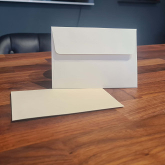 Listová obálka 127x88 krémová