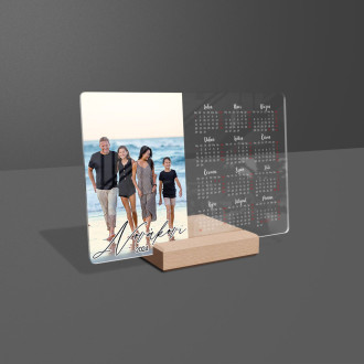 Fotokalendár 2024 na akrylovom skle 01s