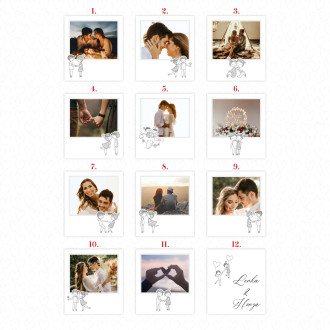 Polaroid fotografie Valentín