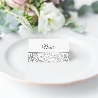 Svadobná menovka FO1241jm