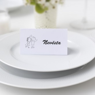 Svadobná menovka FO1248jm