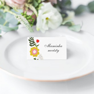 Svadobná menovka FO1262jm