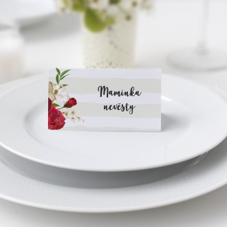 Svadobná menovka FO1266jm