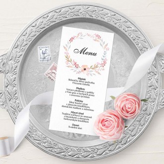 Svadobné menu KL1801m