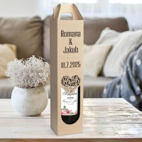 Svadobné krabice na víno