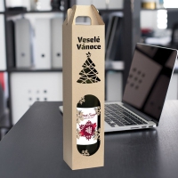 Vianočné krabice na víno