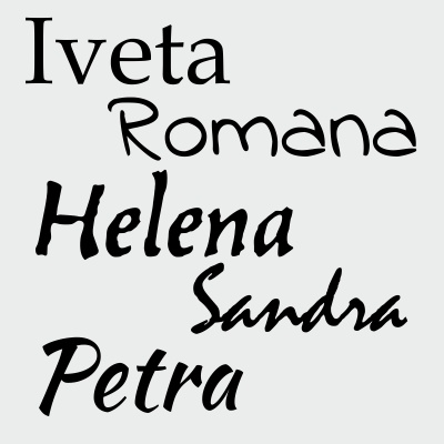 Podľa ženského mena