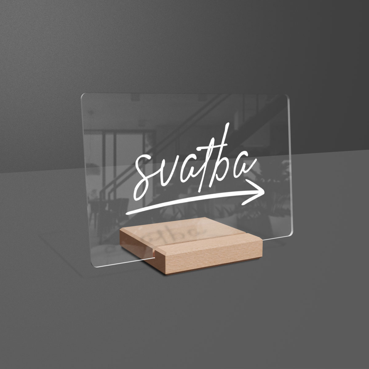 Ceduľa so šípkami