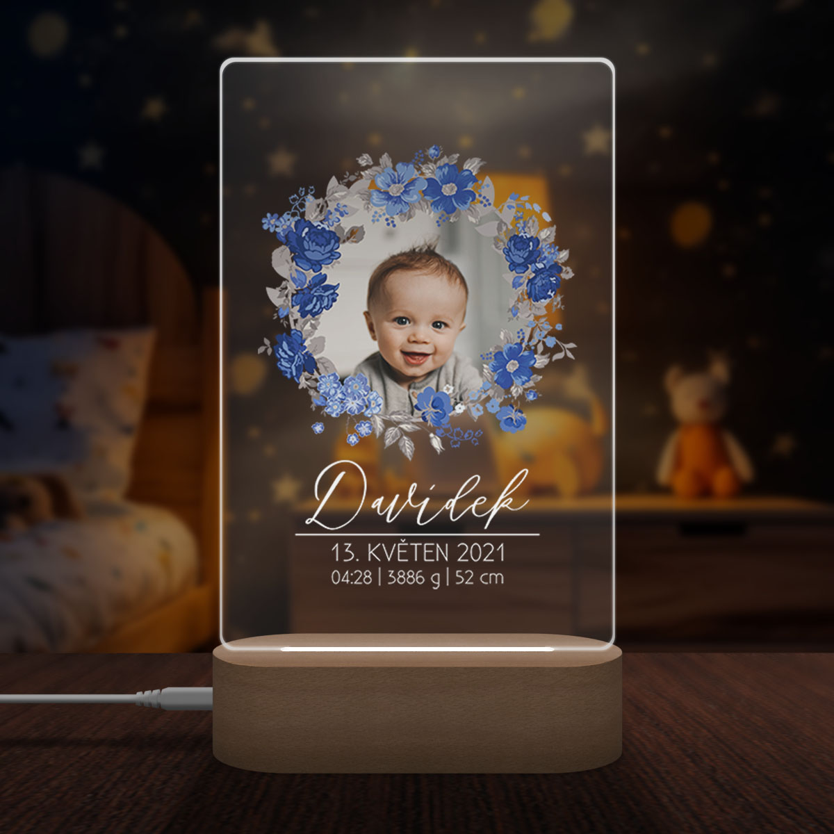 Lampa - Narození dítěte